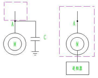 进相器补偿回路与电容补偿回路比较.png