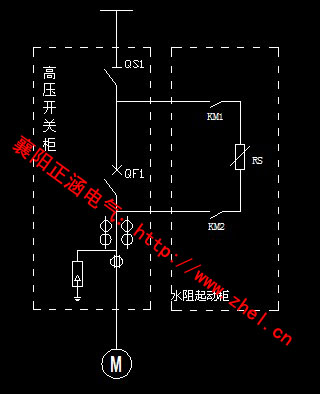 水阻柜接线图