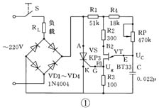 晶闸管调压器电路图