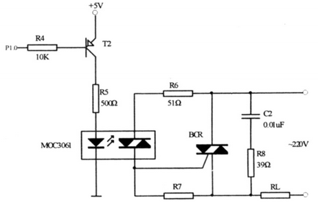 可控硅过零触发电路